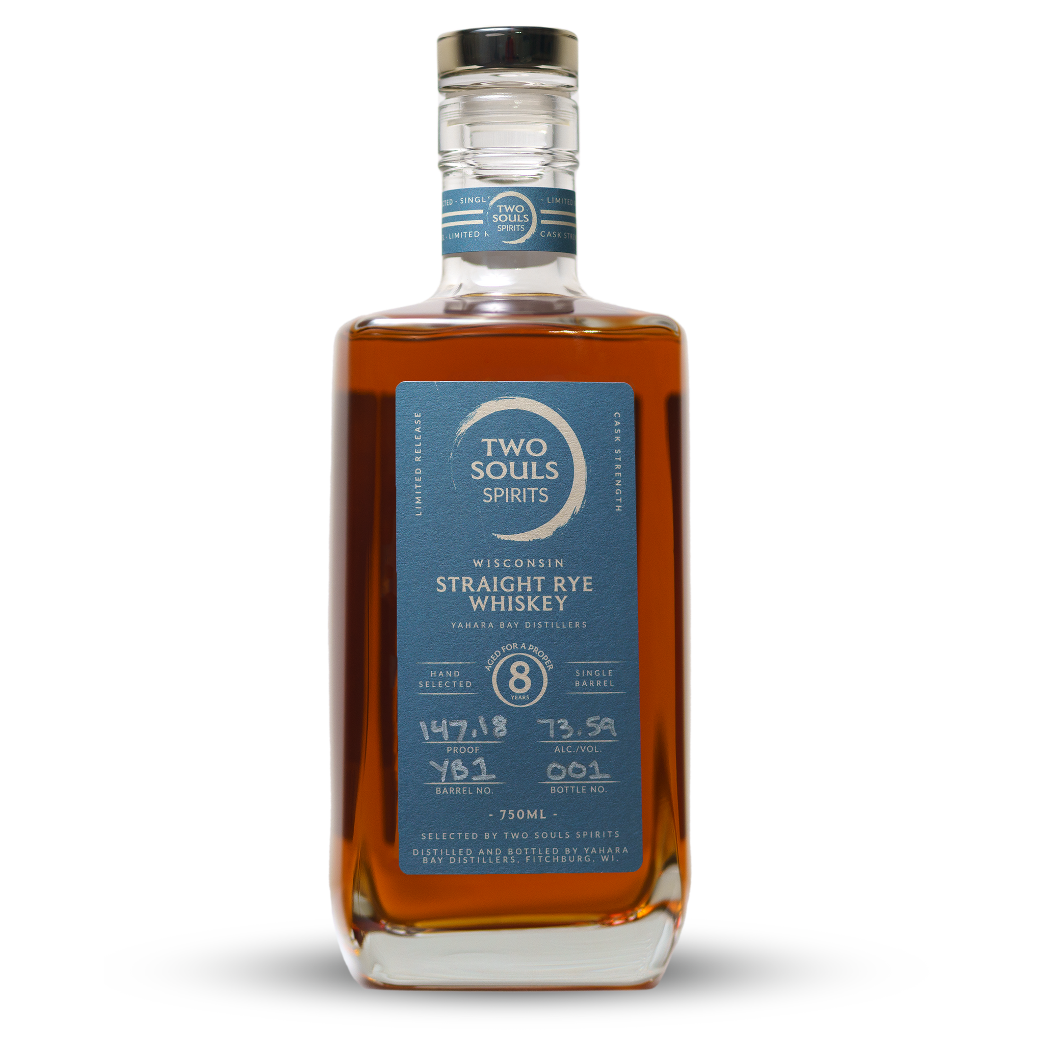 8-Year Wisconsin Straight Rye Whiskey Featuring Yahara Bay Distillers